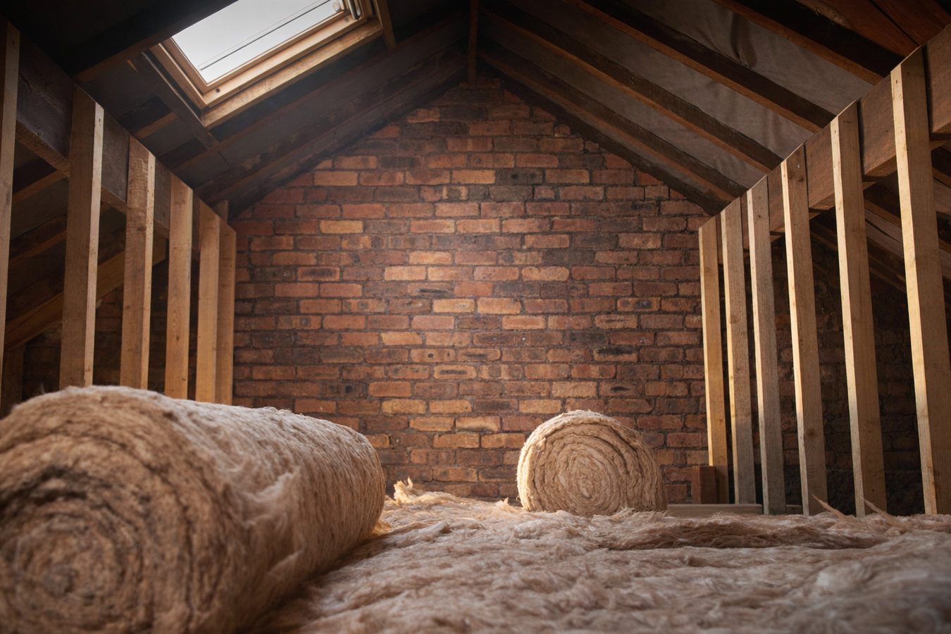 Insulation contractor at work in Reading, PA